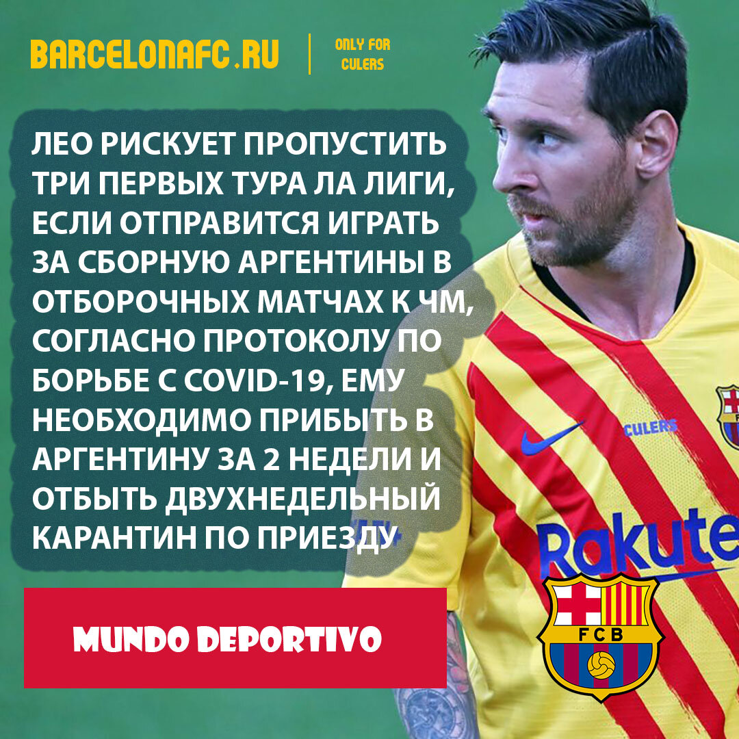 Лионель Месси может пропустить первые матчи Ла Лиги | ФК Барселона - FC  Barçelona | Дзен