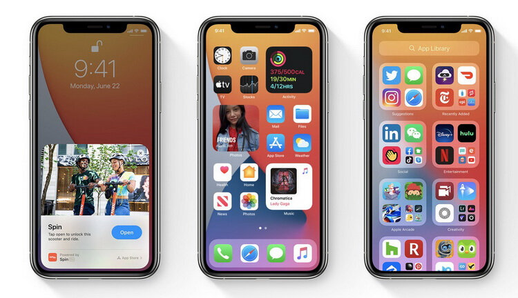 16 сентября компания Apple начала распространение операционной системы iOS 14