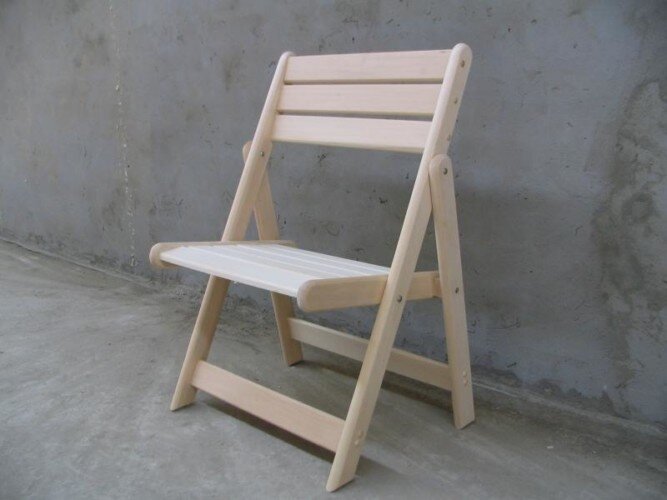 14 вариантов изготовления складного стула
