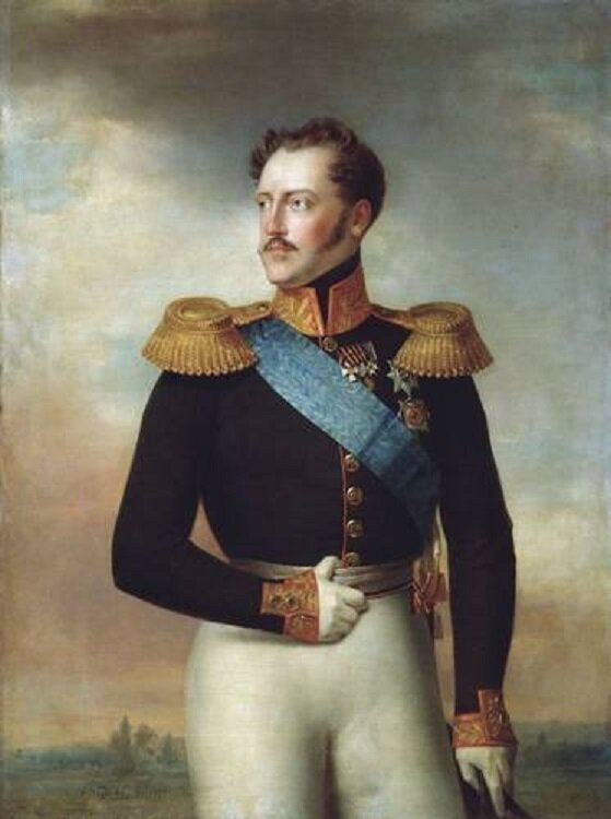 Николай I. Вильгельм Голике, 1843. Источник: restoration.rusmuseum.ru