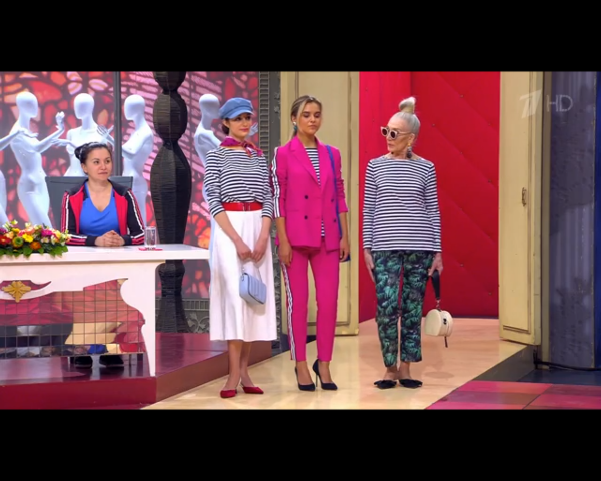 Кадр из передачи "Модный приговор"