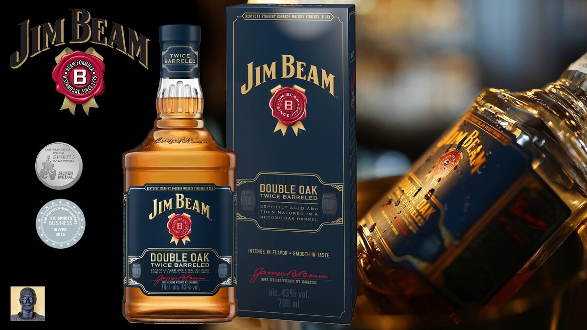 Как пить джим бим. Джим Бим Дабл ОАК. Виски Jim Beam Double Oak. Jim Beam Double Oak подарочный набор. Jim Beam White Oak.