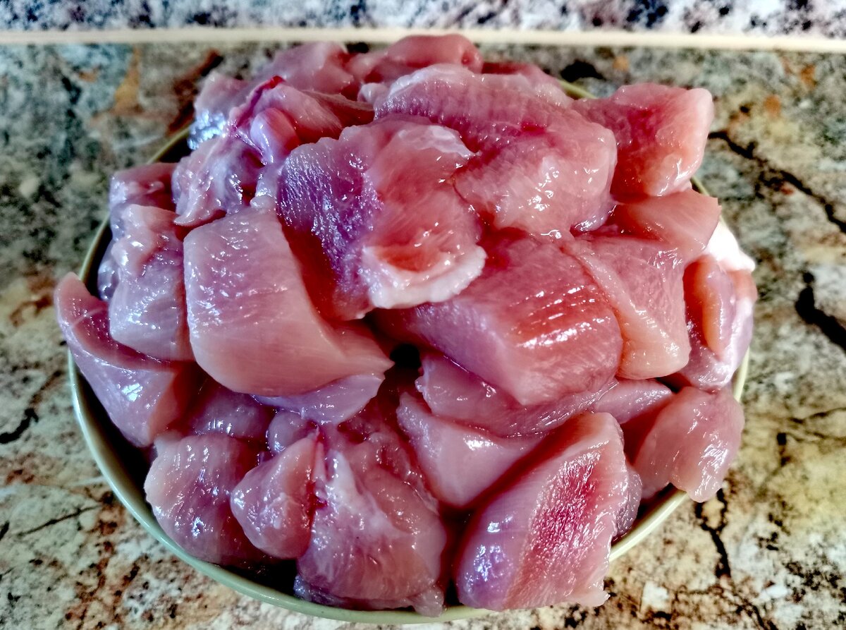 Порезать грудки