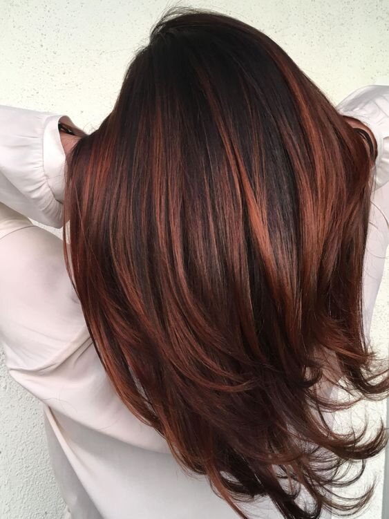 Мелирование на рыжие волосы: цена