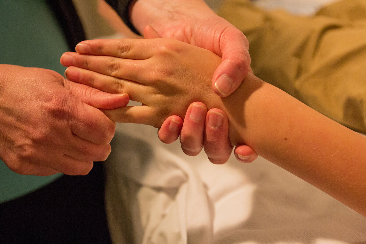 Кристин Джергер на сессии QST