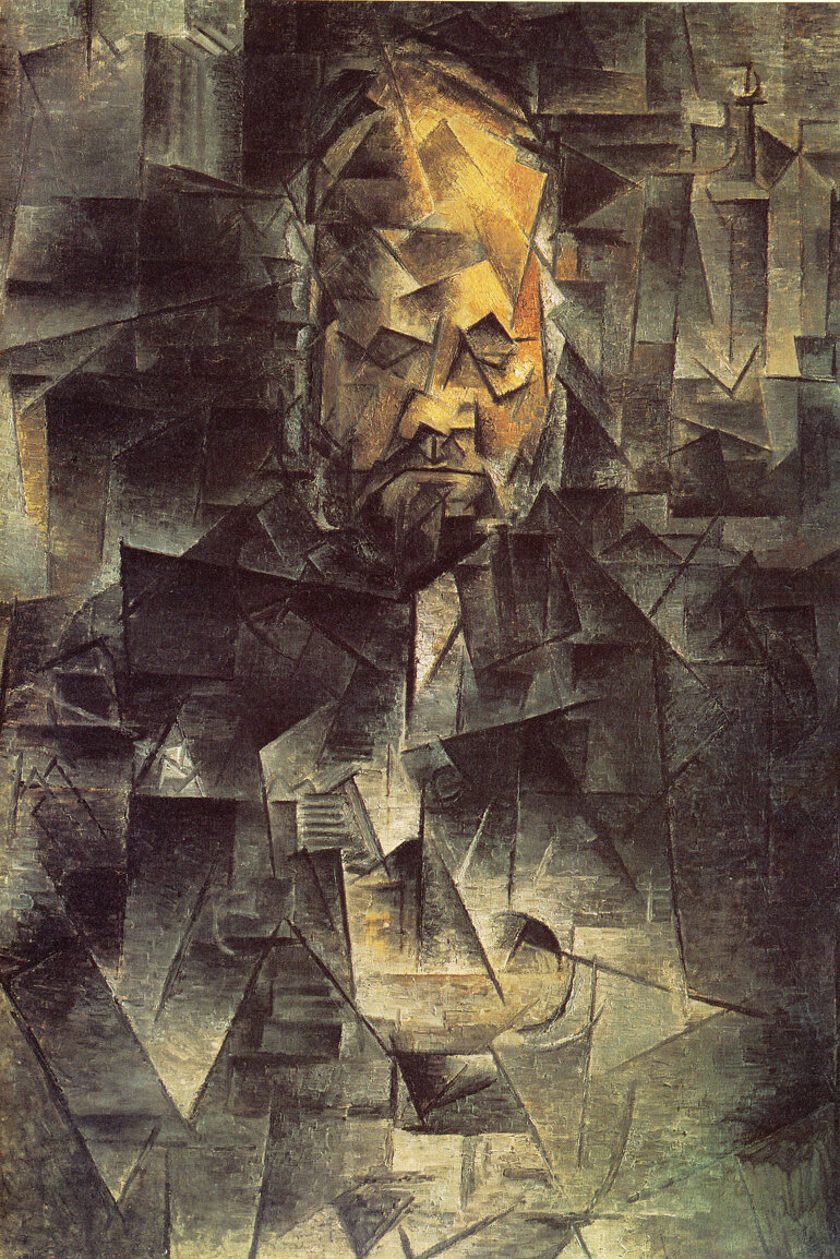 Портрет Амбруаза Воллара, написан Пабло Пикассо в 1910 году