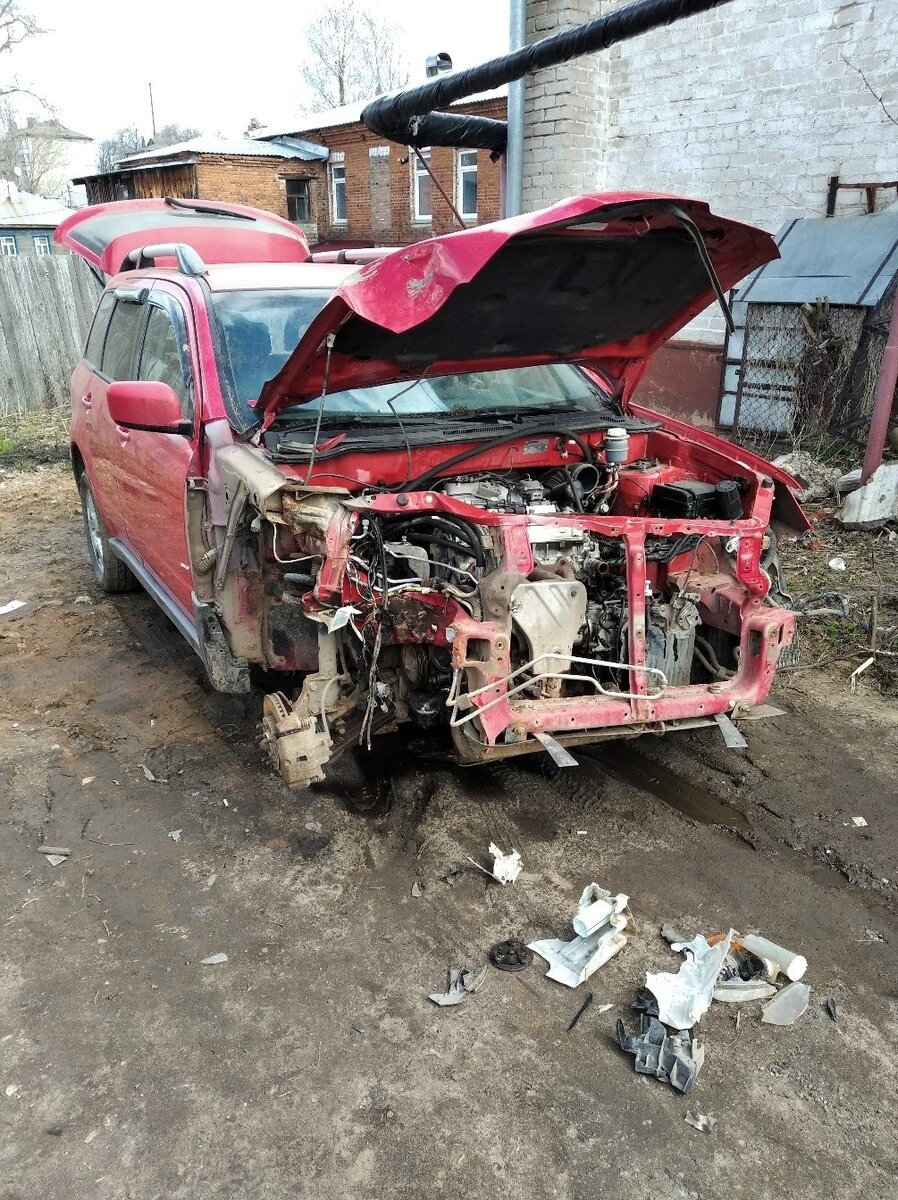 В таком види она была после ДТП