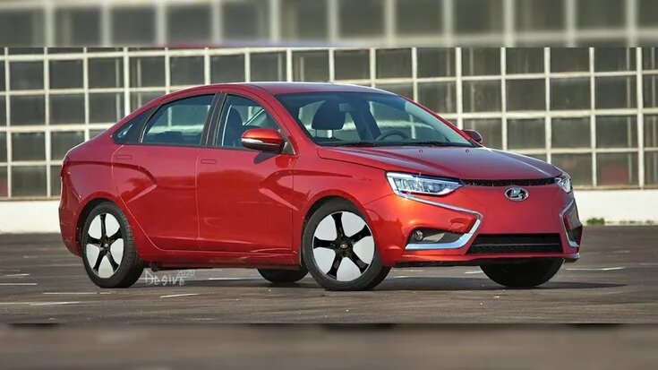 LADA Vesta FL, рендер независимого дизайнера Ивана Десятниченко