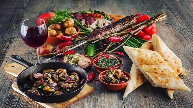 Традиционные грузинские блюда