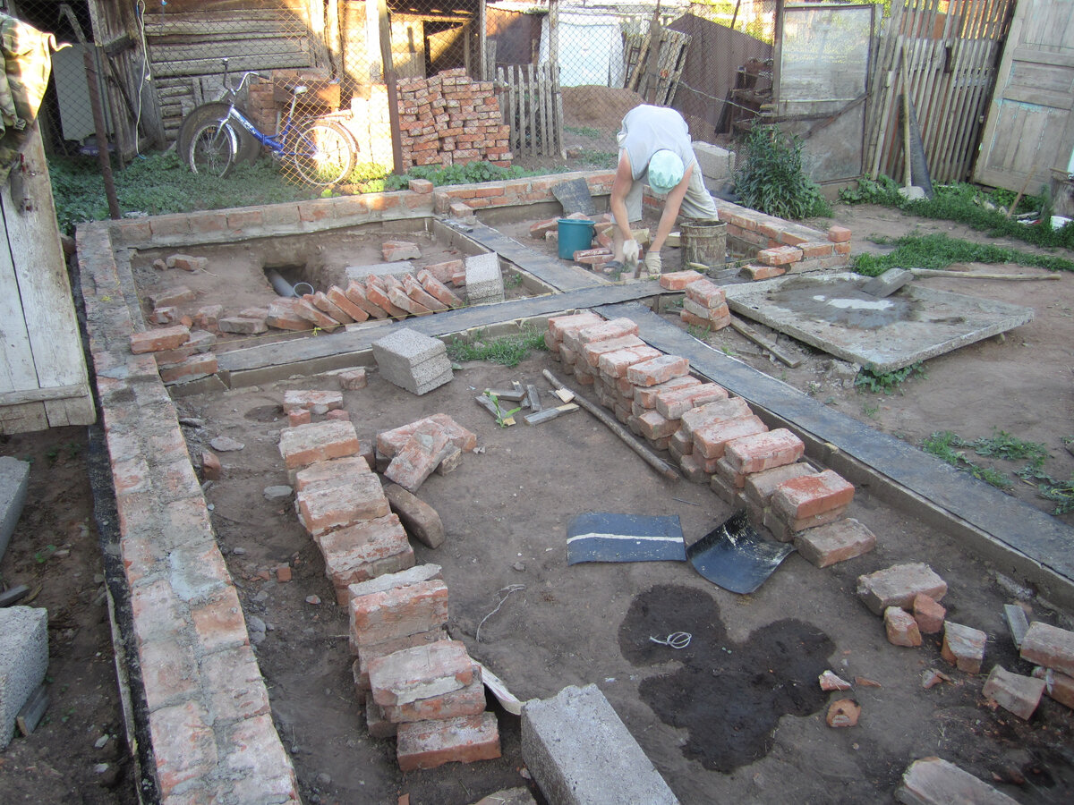 Днем была жара и только под вечер можно было нормально трудиться