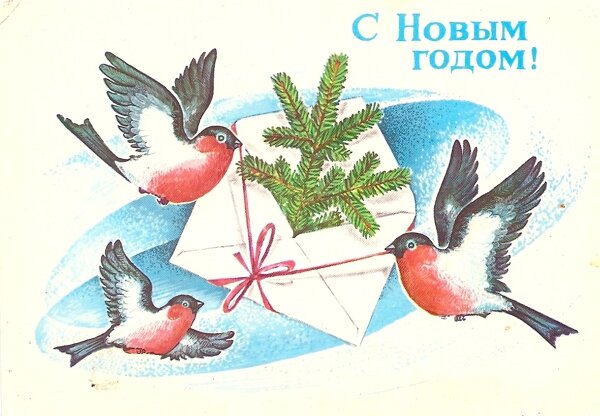 Открытка 1982 года. Худ. Хмелев. Из моей коллекции советских почтовых открыток