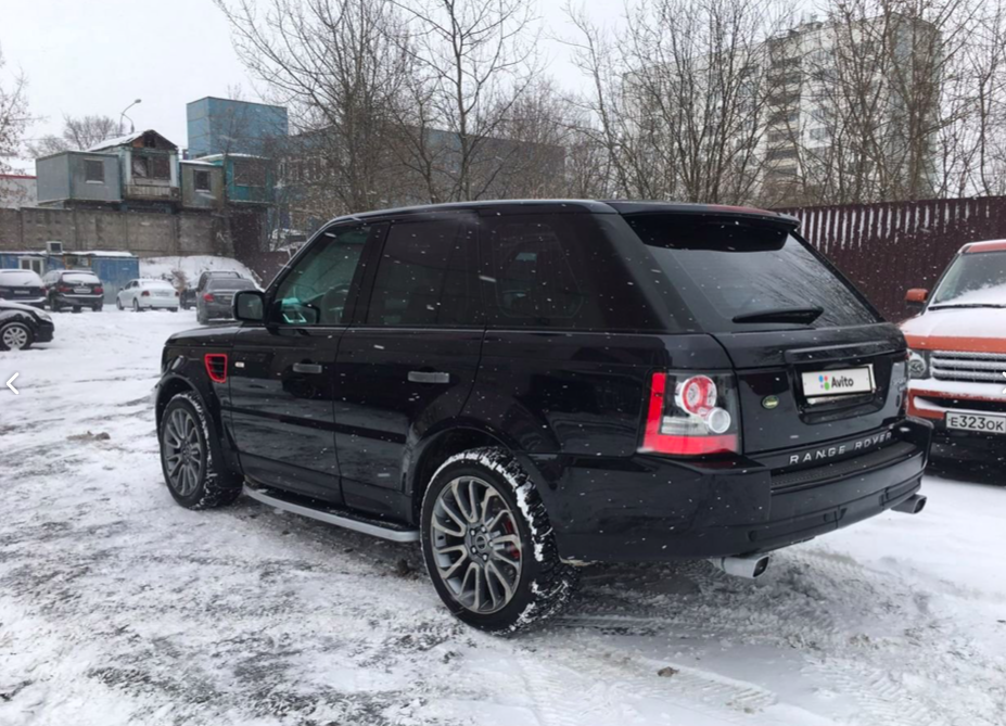Range Rover Sport первого поколения с самым надежным дизельным двигателем 3.6 литра.