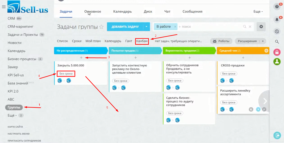 Битрикс24 управление проектами