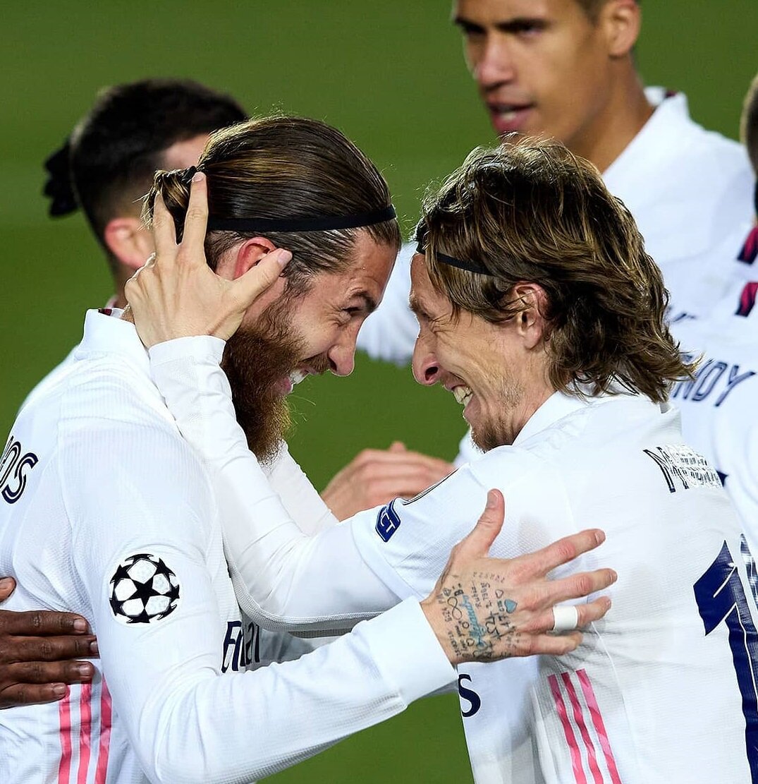 Серхио Рамос (1986, Испания) и Лука Модрич (1985, Хорватия)