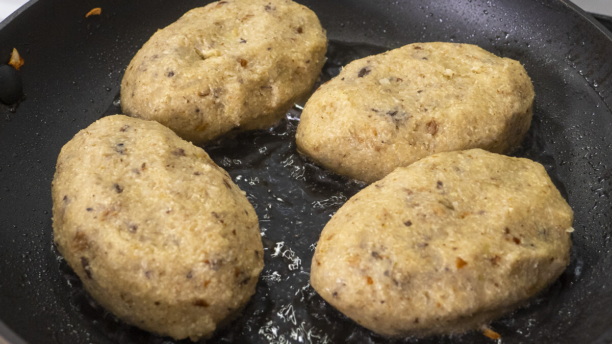 Постные котлеты