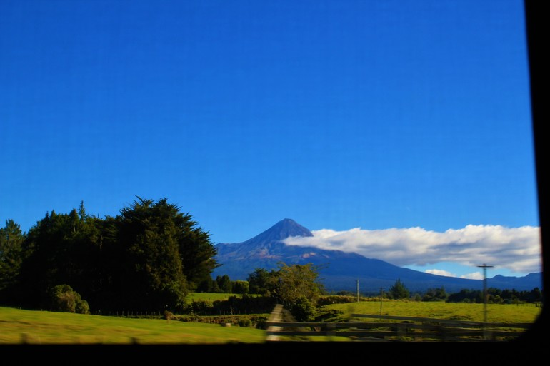Фото автора. Из окна кемпера при подъезде