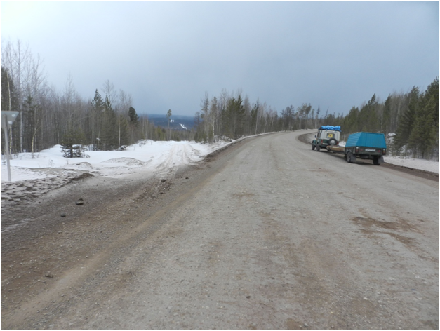 На  Распутье. Впереди Большой Зимник