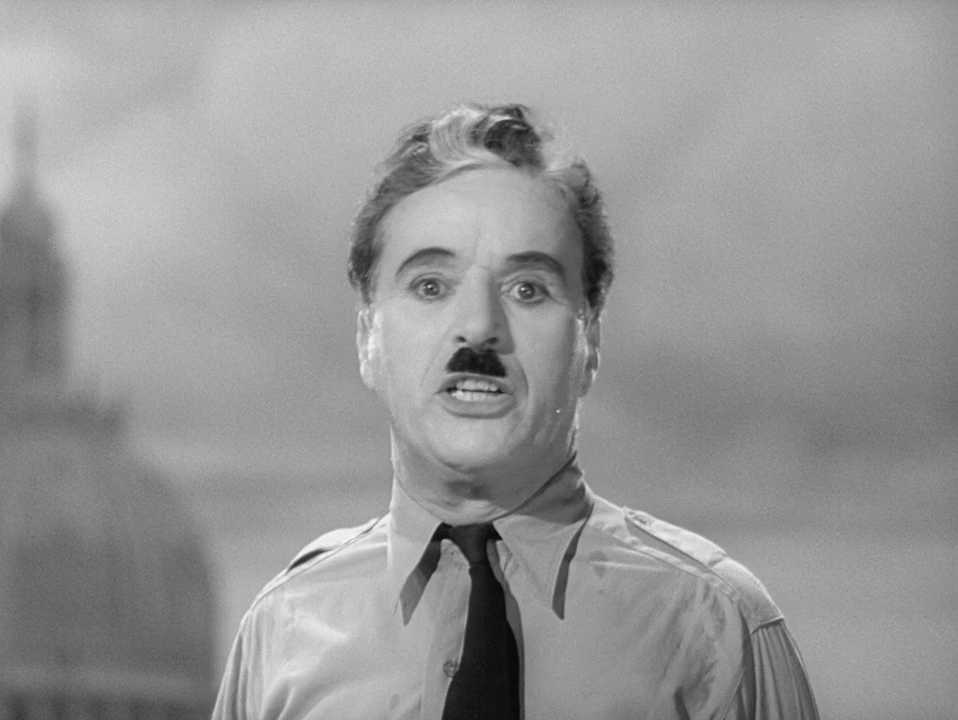 Великий диктатор. 1940. Рейтинг фильма - 8,334; 393-е место в Золотой Тысяче.