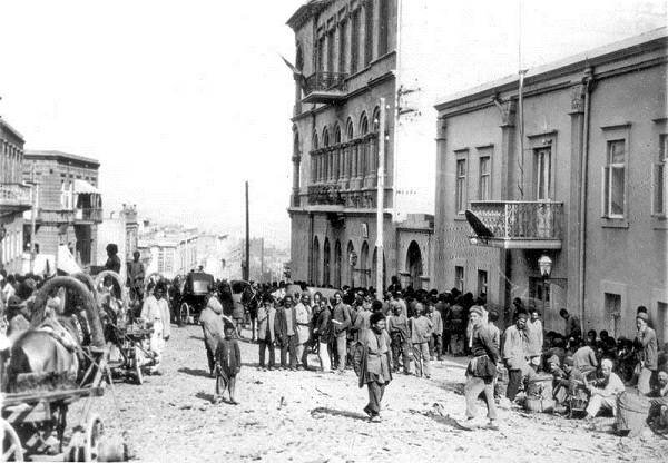 1905 год. Начало "Торговой", самая верхняя часть.