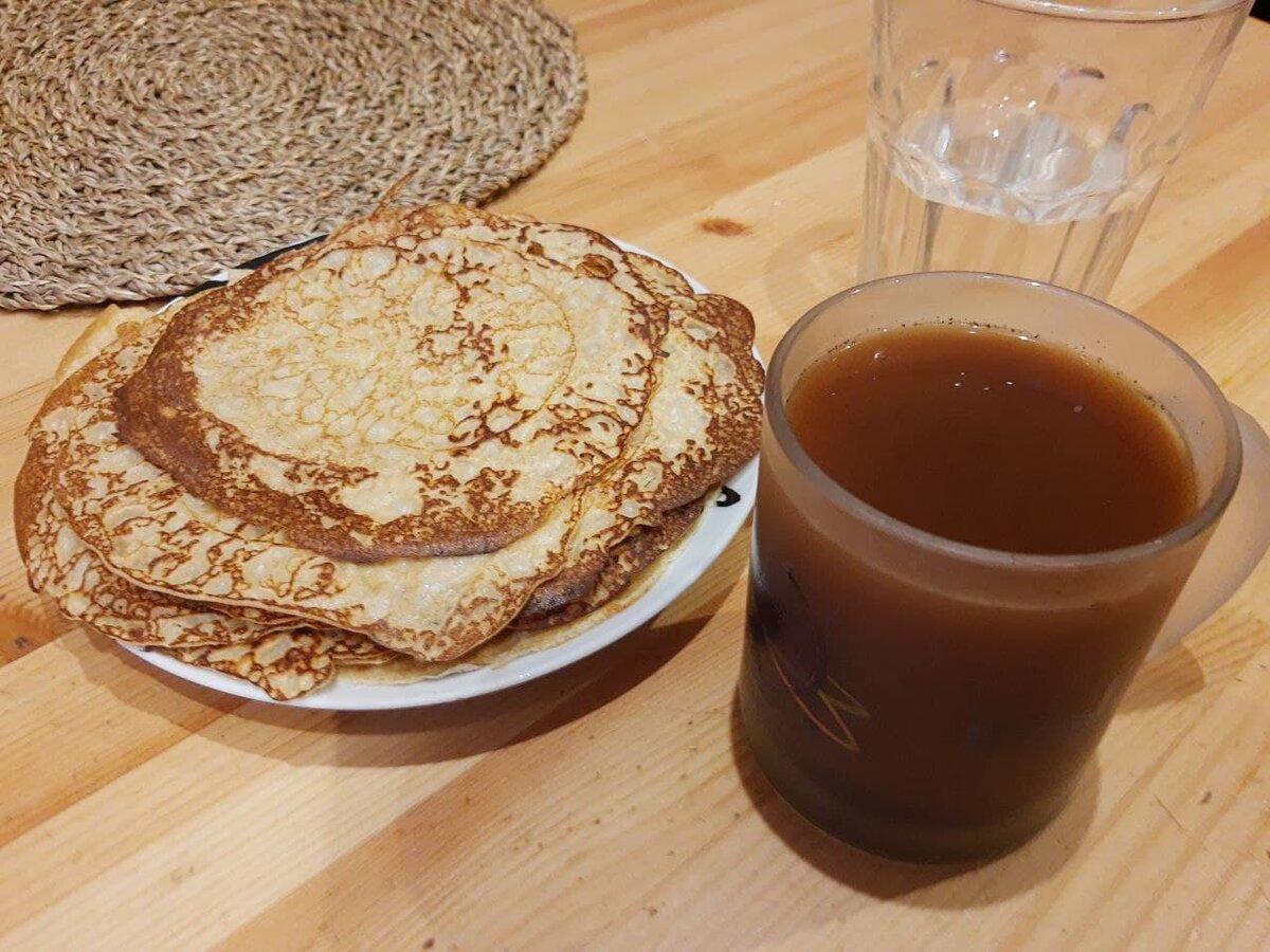 Блины на стакан молока