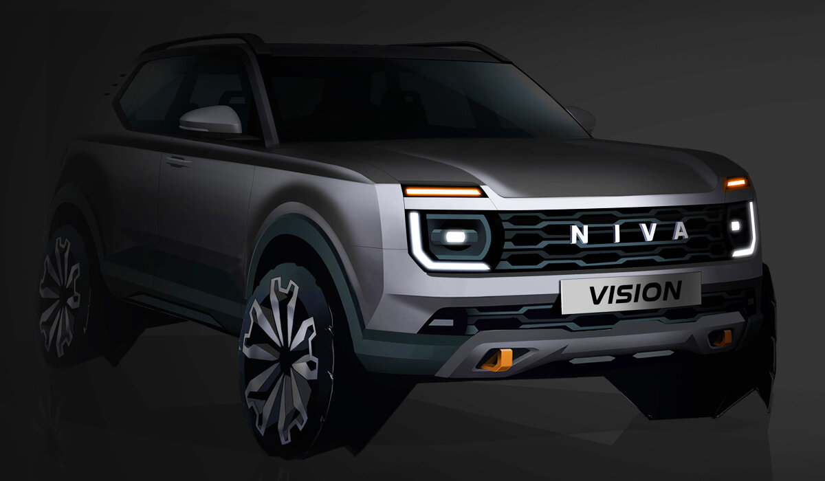 Скетч NIVA VISION, фото: компания АвтоВАЗ