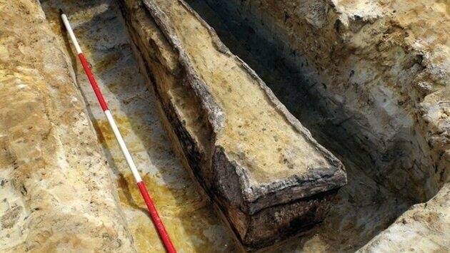 Свинцовый гроб из Суррея, I в. н.э.