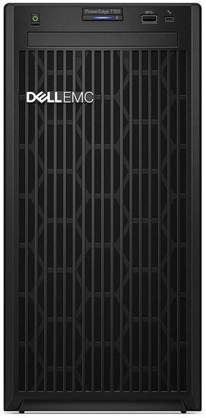 Dell EMC PowerEdge T150 вид спереди с фальш-панелью