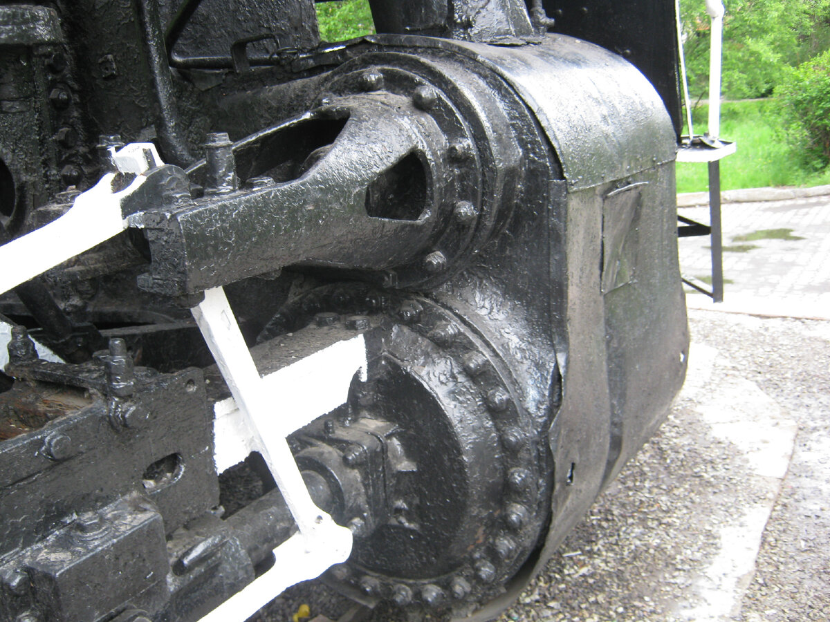 Цилиндры паровой машины паровоза Ел629