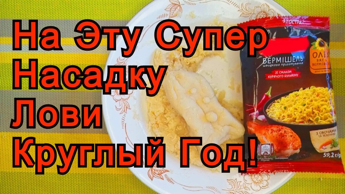 УЛОВИСТАЯ СУПЕР НАСАДКА ДЛЯ РЫБАЛКИ ОСЕНЬЮ ВЕСНОЙ ! НАСАДКА ИЗ ВЕРМИШЕЛИ  БЫСТРОГО ПРИГОТОВЛЕНИЯ! | Ловим рыбу | Дзен