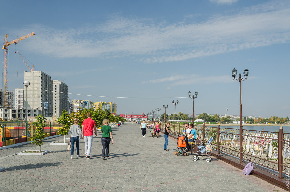 Набережная в Спутнике (Пенза, 2015г.). Фото: Александр Качкаев, Wikimedia Commons