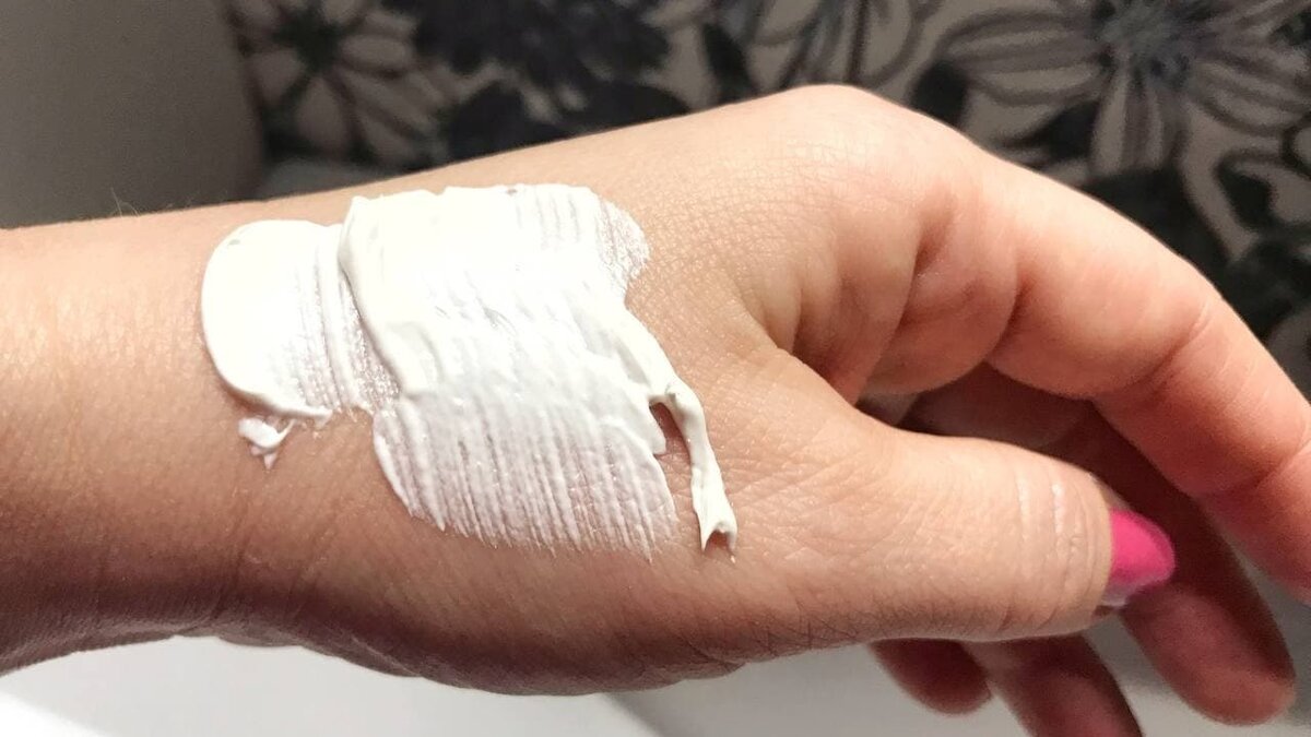 Вот так выглядит скраб, без механических частиц