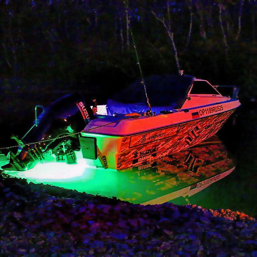 Фонари не так уж велики, но эффект заметен!