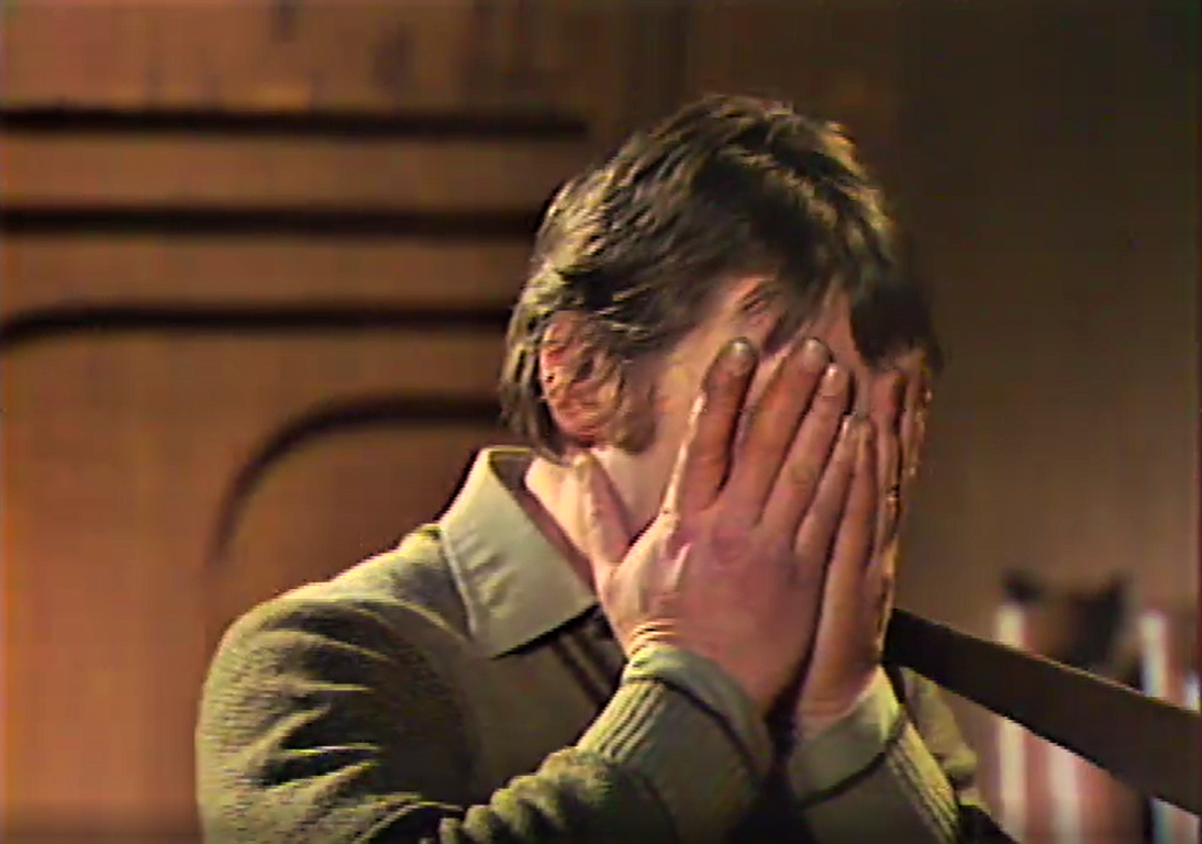 Кадр из немонтированных материалов программы "Кинопанорама" (1980)