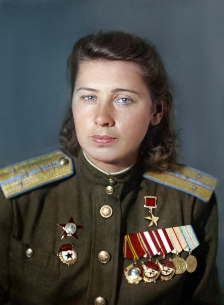 Результат реставрации цвета путем колоризации