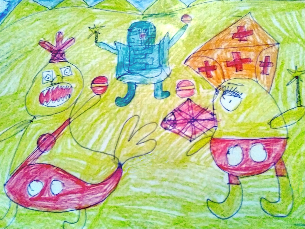 рисунок  сына