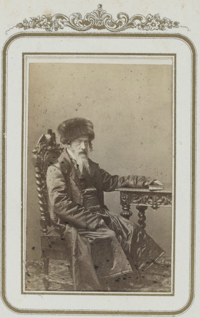 Альбом русских и польских типов (Вильям Каррик и Адольф Кароль Байер), 1860-1875. Главный раввин. Варшава.