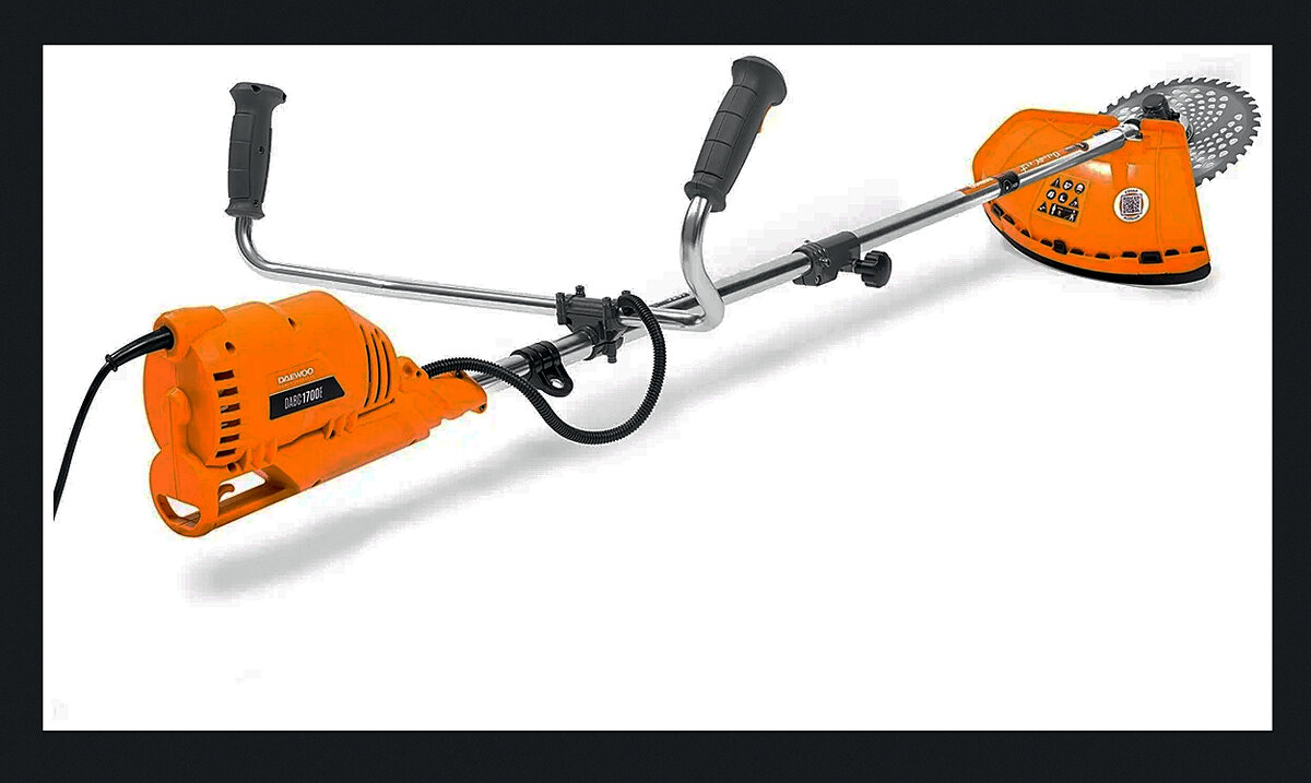 Рекламная картинка к мотокосе Daewoo DABC 1700E