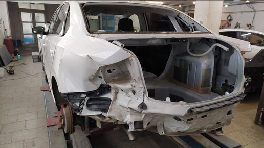 Как я отремонтировала Volkswagen Polo после аварии