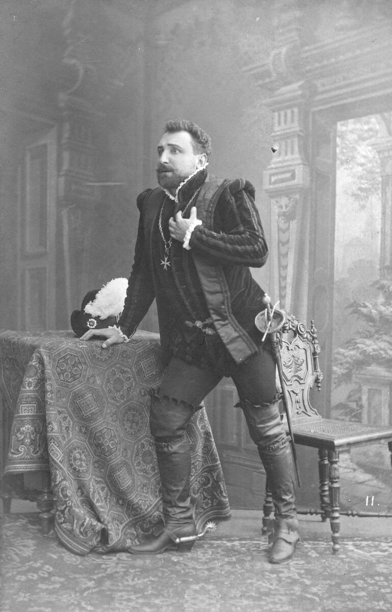 А.И. Сумбатов-Южин в роли Маркиза Позы, «Дон-Карлос» Ф. Шиллера, 1893 г. 