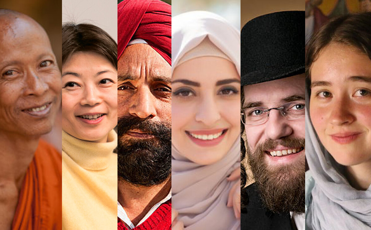 Верующие разных религий