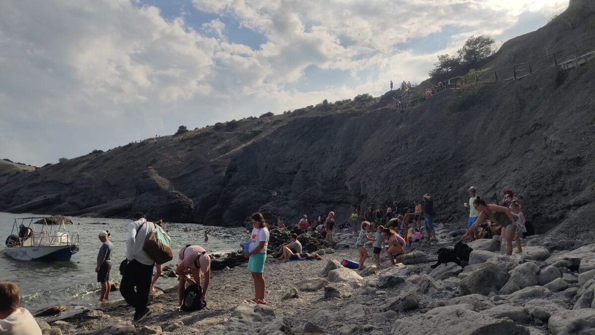 Царский пляж, Новый свет