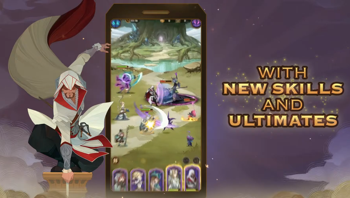 Эцио из Assassin's Creed добавили в мобильную игру AFK Arena