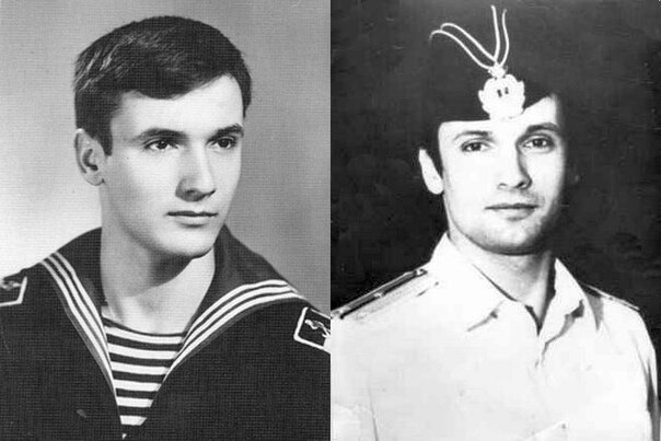 Покровский - курсант и офицер-подводник