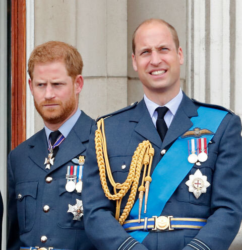 Братья Гарри и Уильям