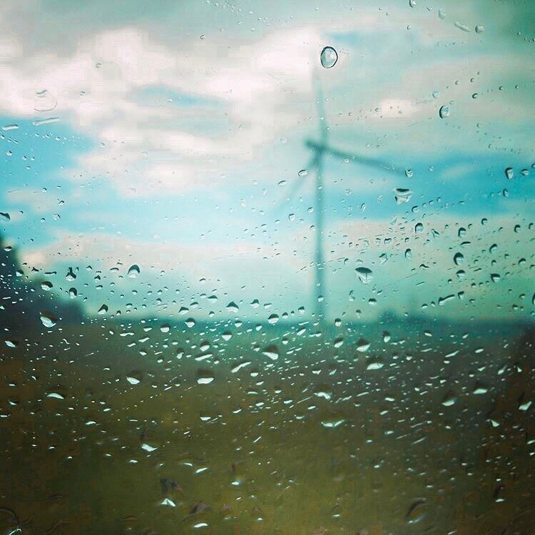 В дороге.