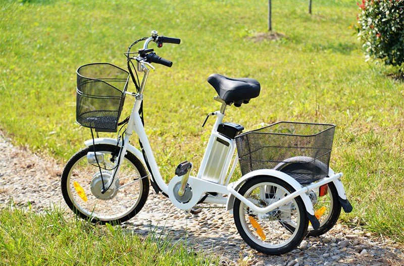 Трехколесный электровелосипед для взрослых - оптимальное решение для дачи