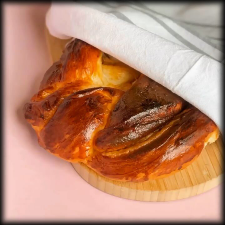 Плетенка с вареной сгущенкой