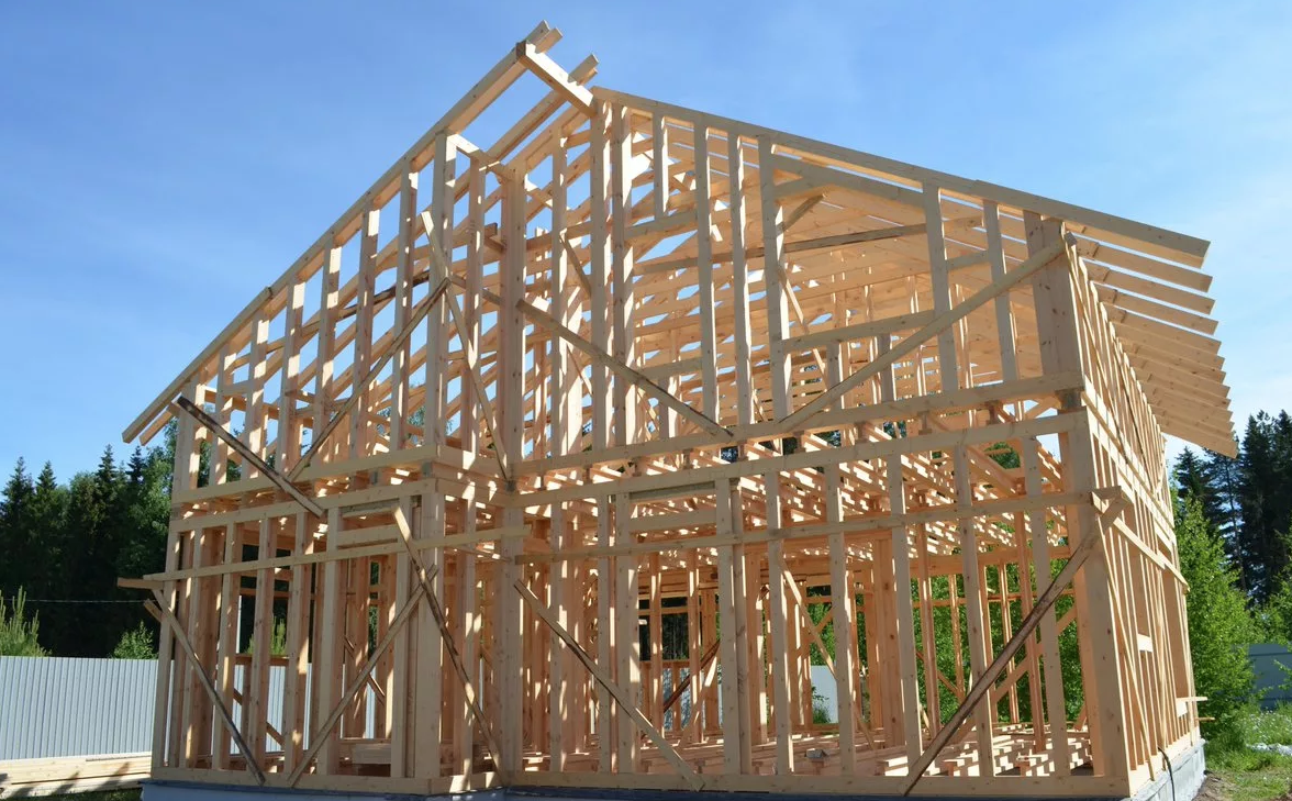 каркас дома