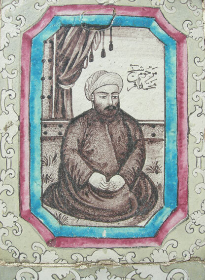 Картинка для привлечения внимания. Это изразец-фреска с одного из старинных персидских зданий 