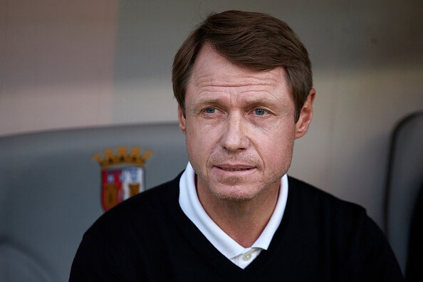 Главнывй тренер "Риги" Олег Кононов. Фото - Getty Images.